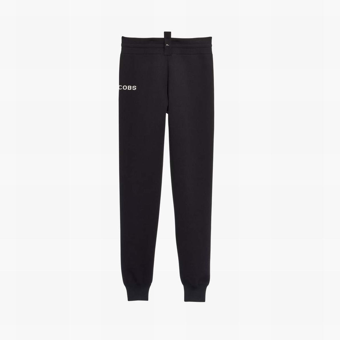 Women Marc Jacobs Knit Sweatpant Pants Black | UK MJ1395-W09