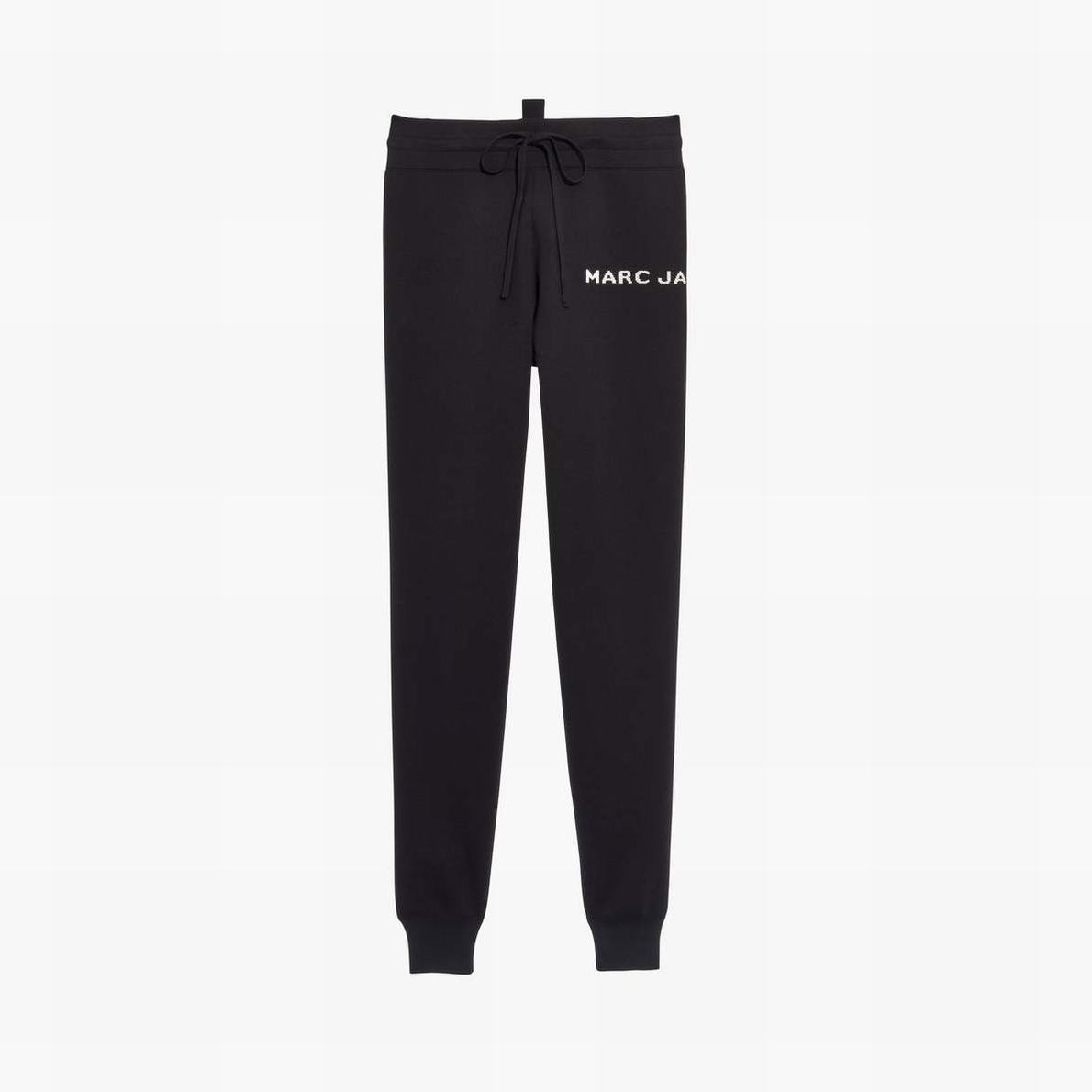 Women Marc Jacobs Knit Sweatpant Pants Black | UK MJ1395-W09