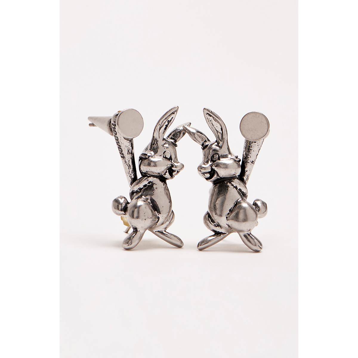 Women Marc Jacobs Kozik Bunny Jewelry Silver | UK MJ7091-W72