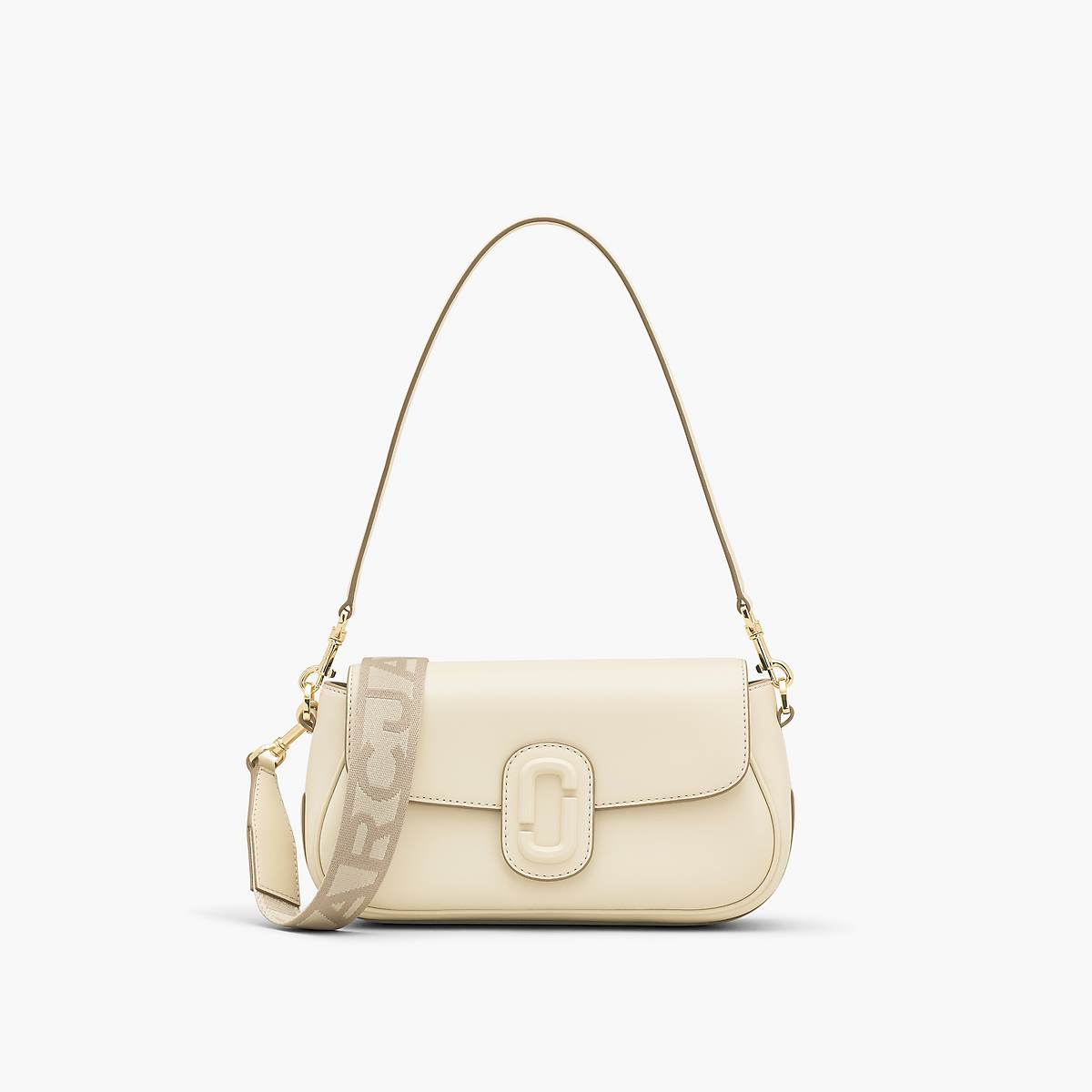 Women Marc Jacobs Large Clover Shoulder Bags White | UK MJ9526-B60