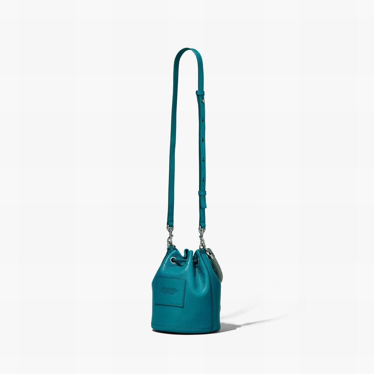 Women Marc Jacobs Leather Bucket Bags Blue | UK MJ9410-Q40