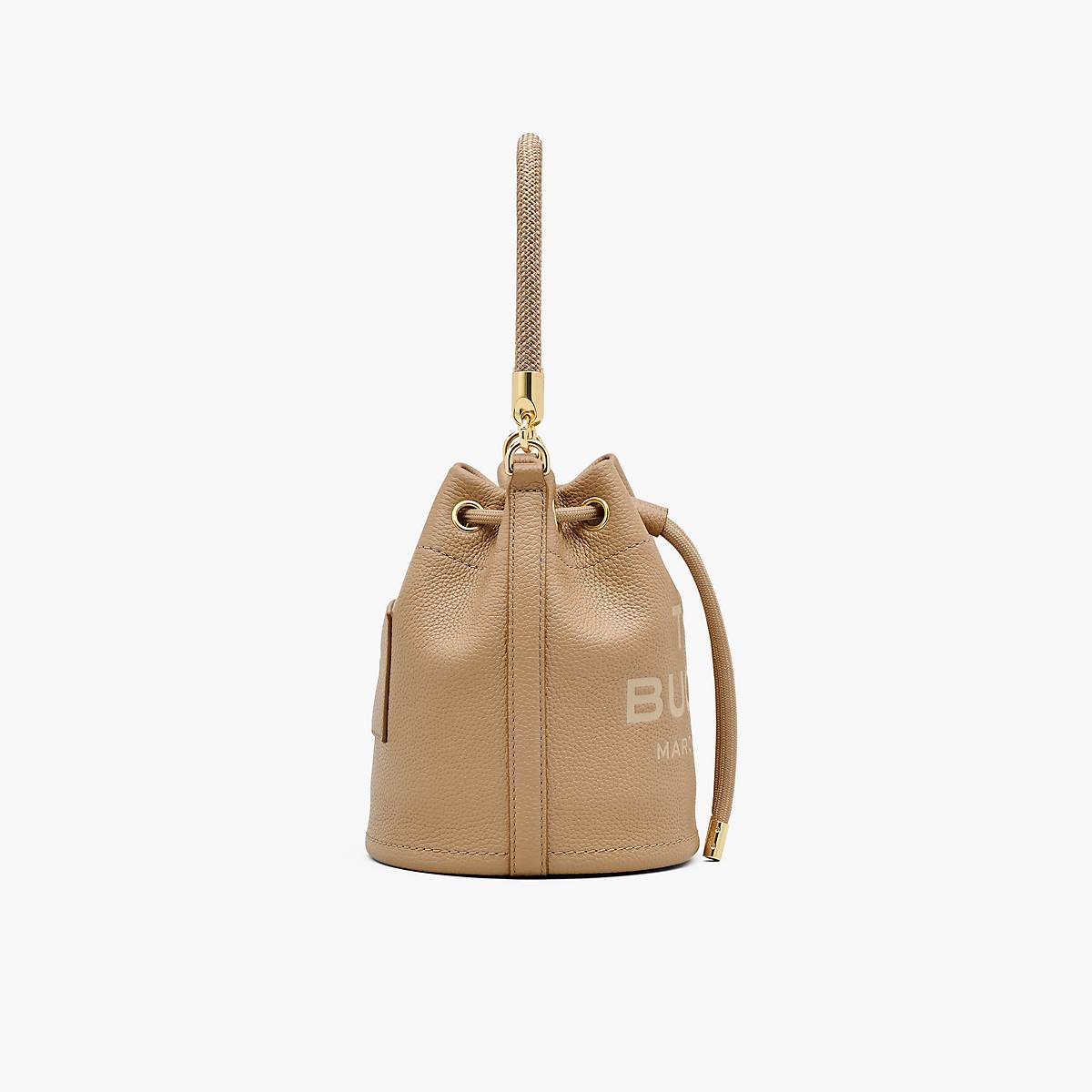 Women Marc Jacobs Leather Bucket Bags Brown | UK MJ5783-V52