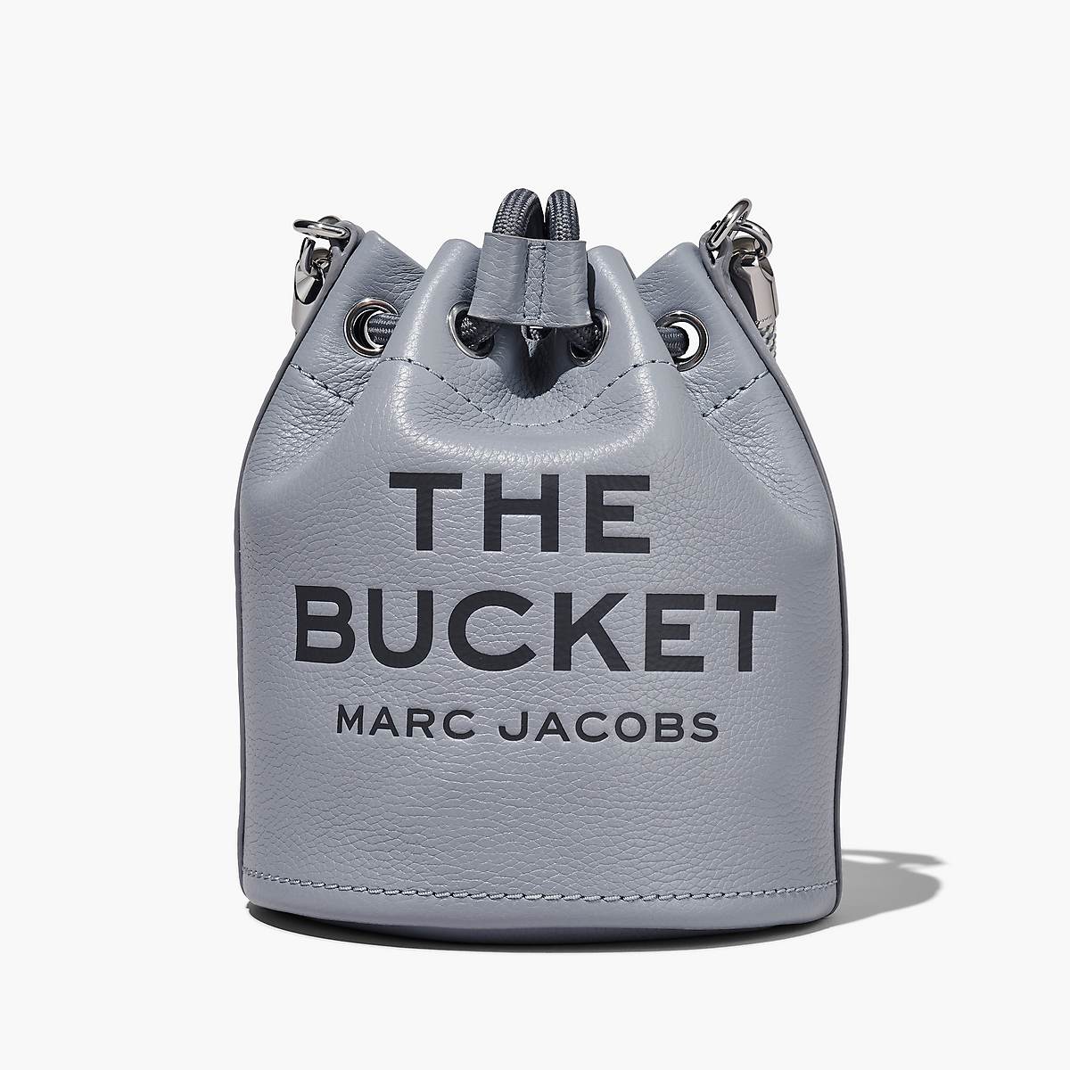 Women Marc Jacobs Leather Bucket Bags Grey | UK MJ0452-J81