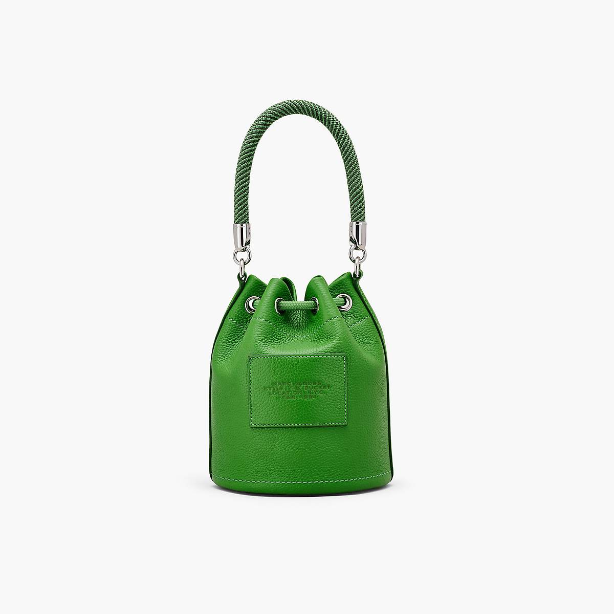 Women Marc Jacobs Leather Bucket Bags Green | UK MJ3075-R59