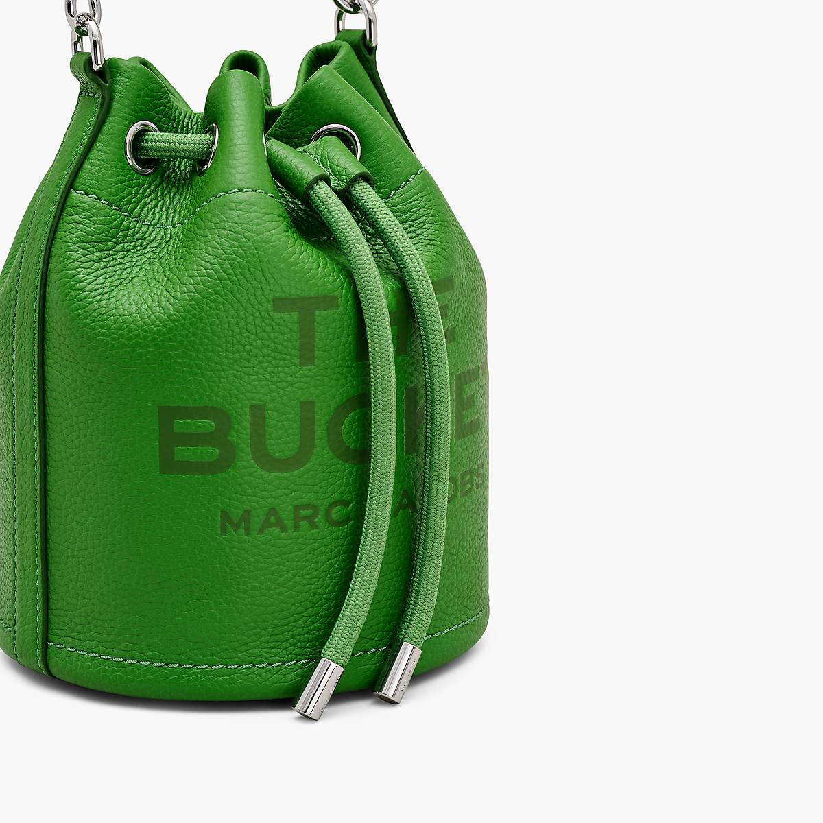 Women Marc Jacobs Leather Bucket Bags Green | UK MJ3075-R59