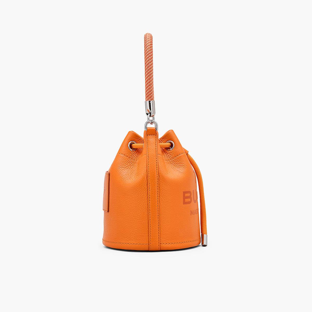 Women Marc Jacobs Leather Bucket Bags Orange | UK MJ4012-Y35