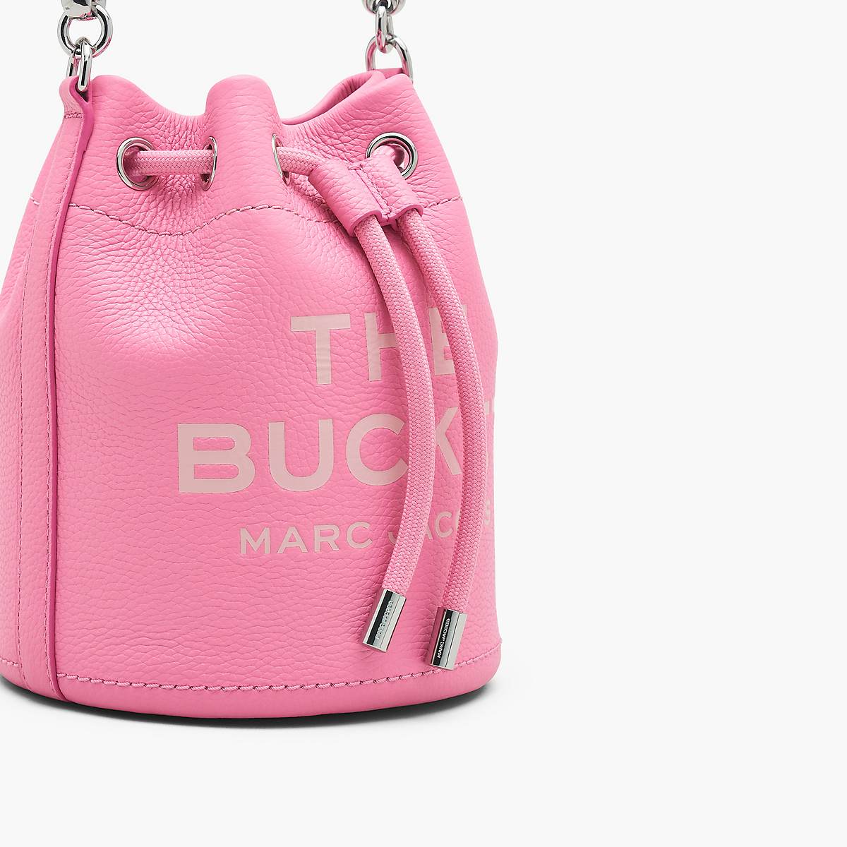 Women Marc Jacobs Leather Bucket Bags Pink | UK MJ1394-L38