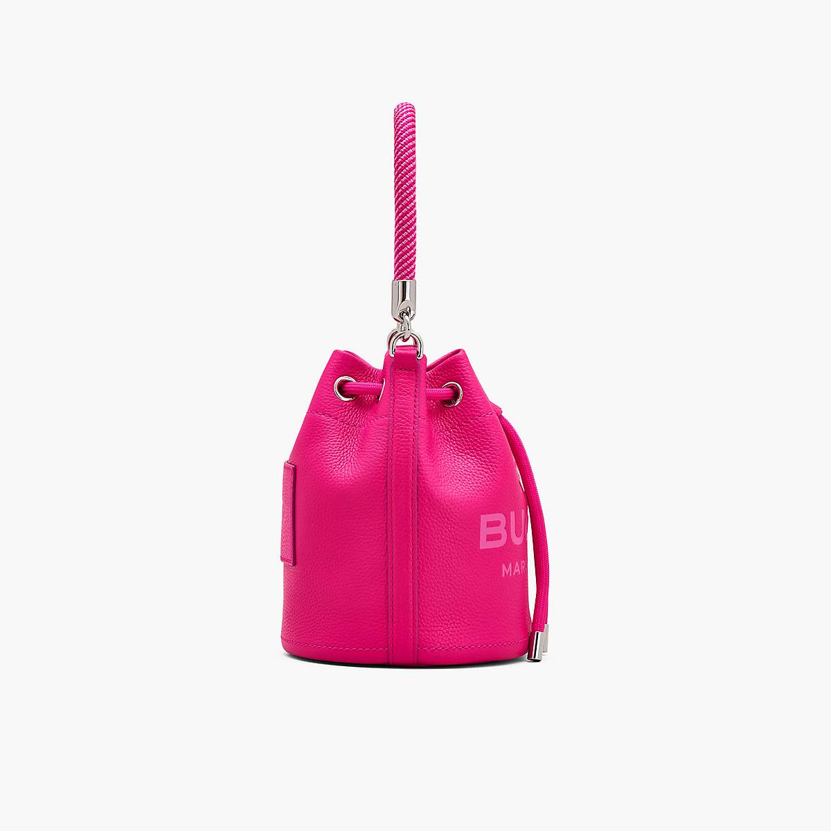 Women Marc Jacobs Leather Bucket Bags Pink | UK MJ4685-E76