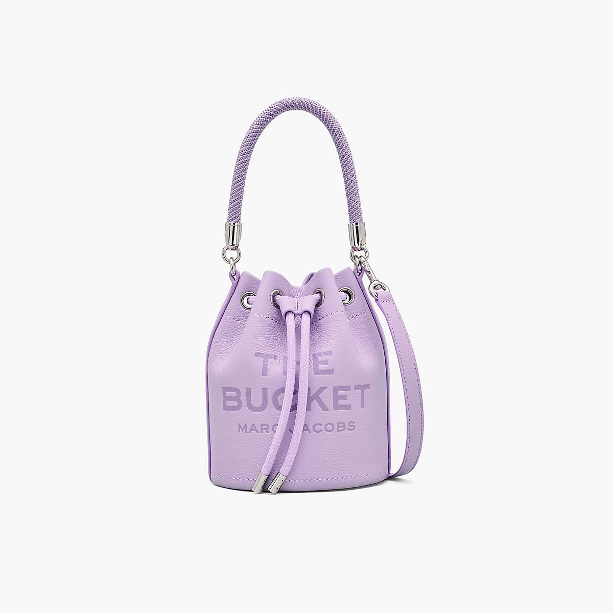 Women Marc Jacobs Leather Bucket Bags Purple | UK MJ9603-T58