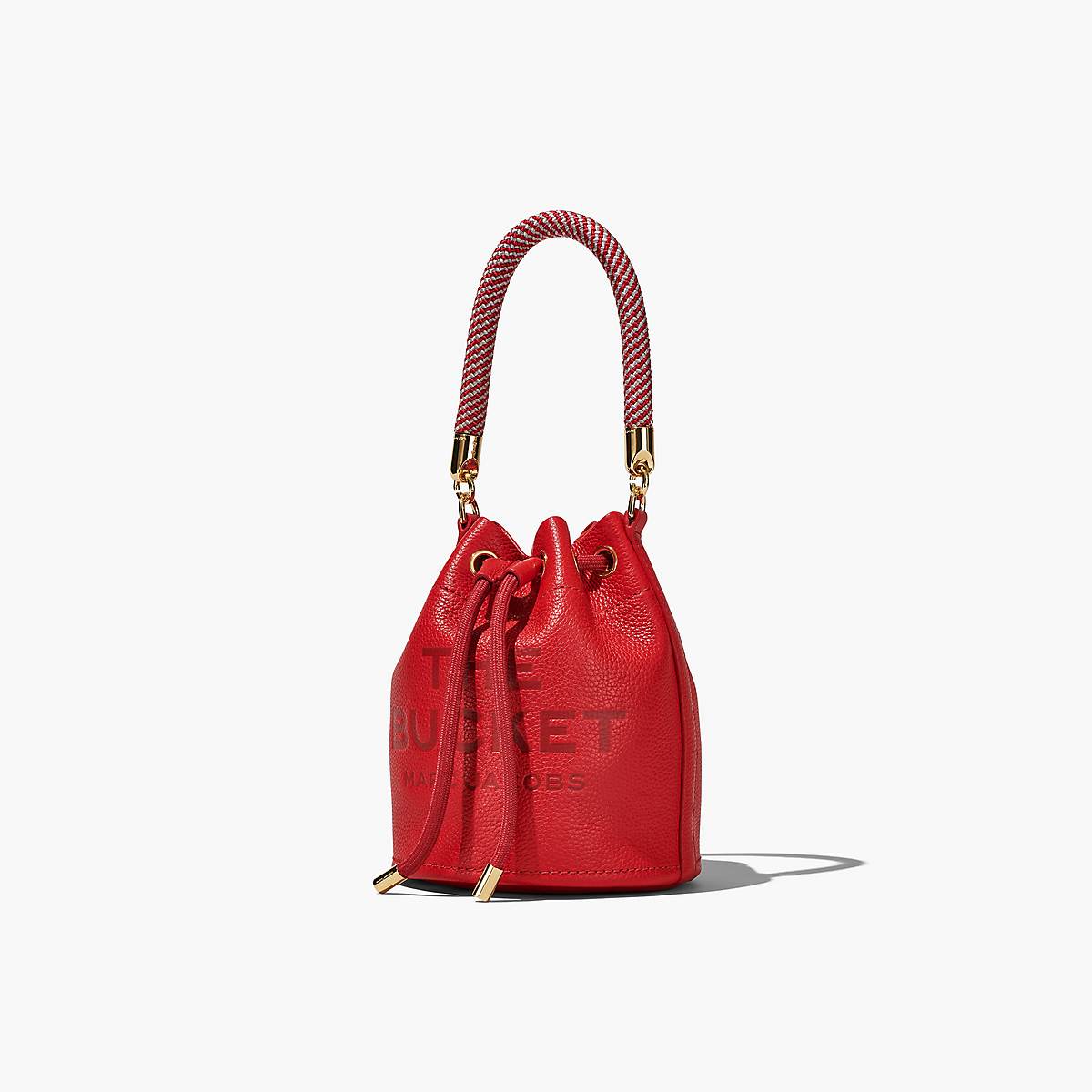 Women Marc Jacobs Leather Bucket Bags Red | UK MJ9248-X93