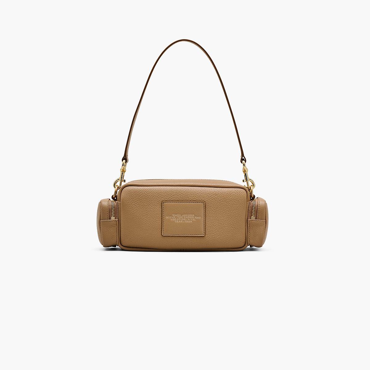 Women Marc Jacobs Leather Cargo Shoulder Bags Brown | UK MJ4592-F15