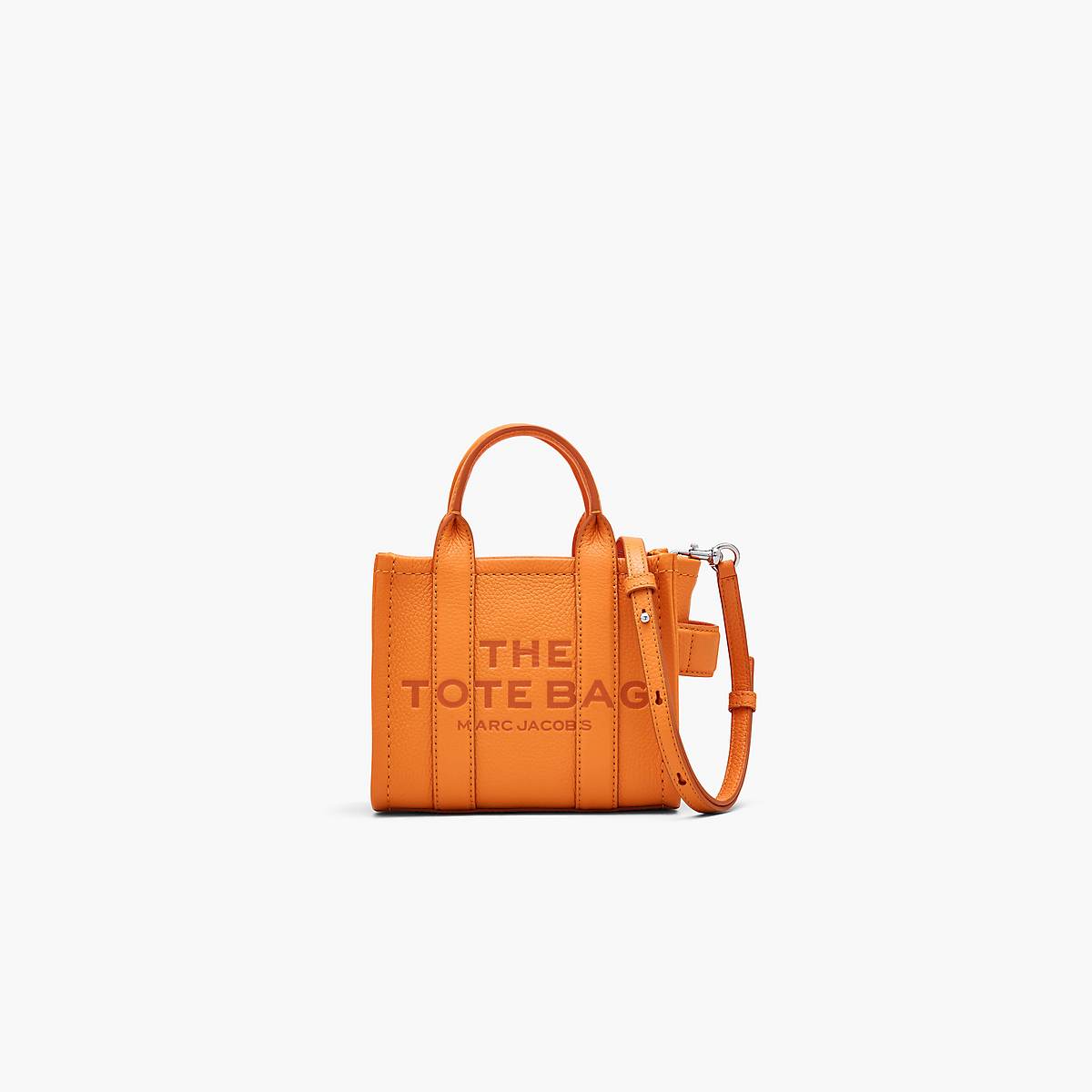 Women Marc Jacobs Leather Crossbody Tote Bags Orange | UK MJ6954-N38