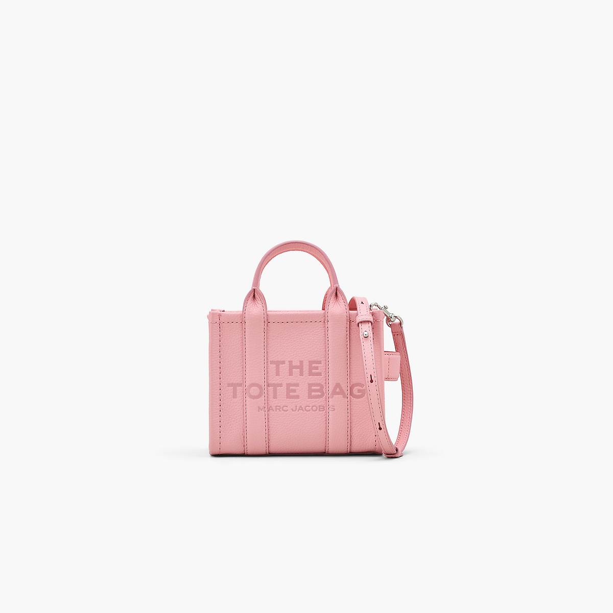 Women Marc Jacobs Leather Crossbody Tote Bags Light Pink | UK MJ6483-Q73