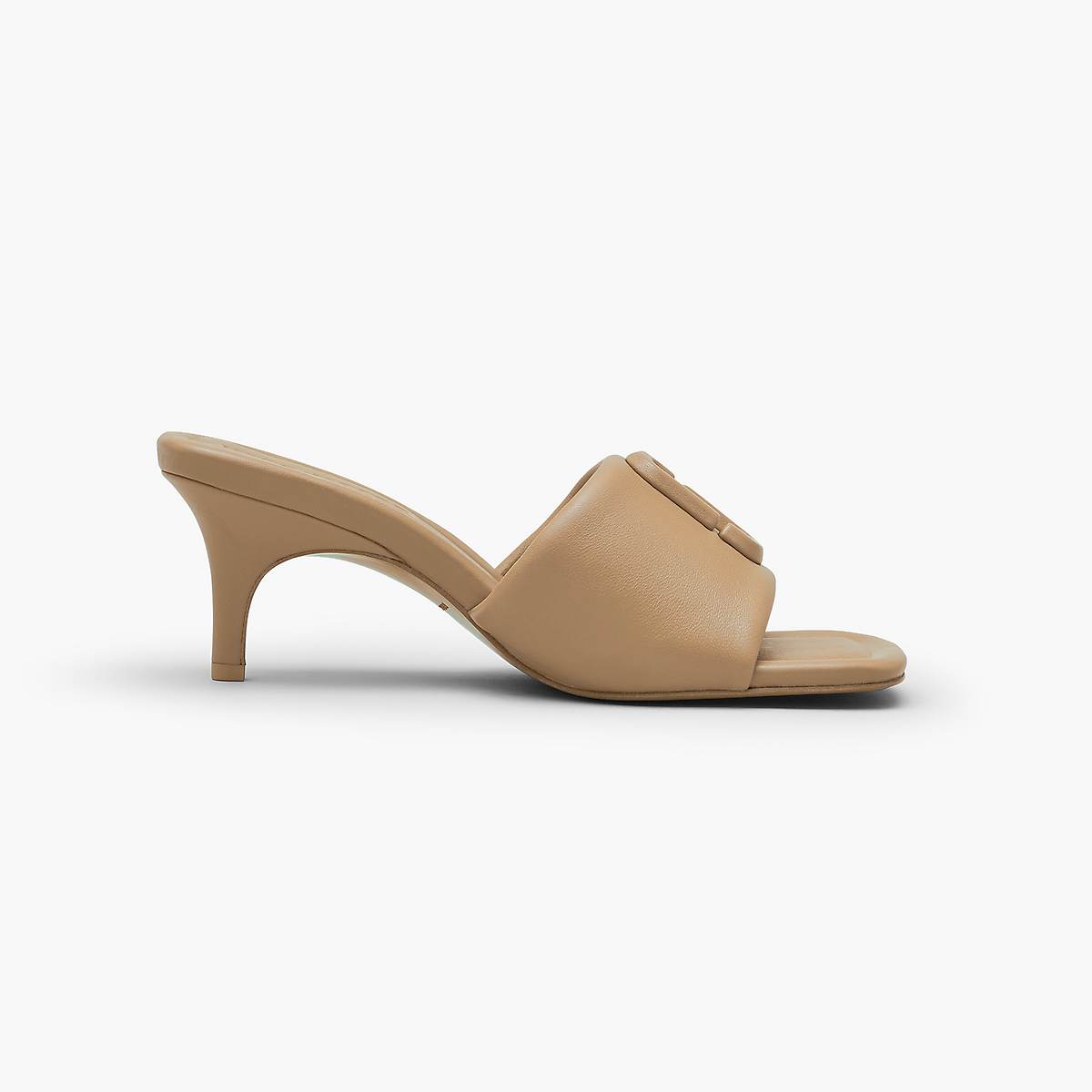 Women Marc Jacobs Leather J Marc Heeled Sandals Brown | UK MJ3079-Q20