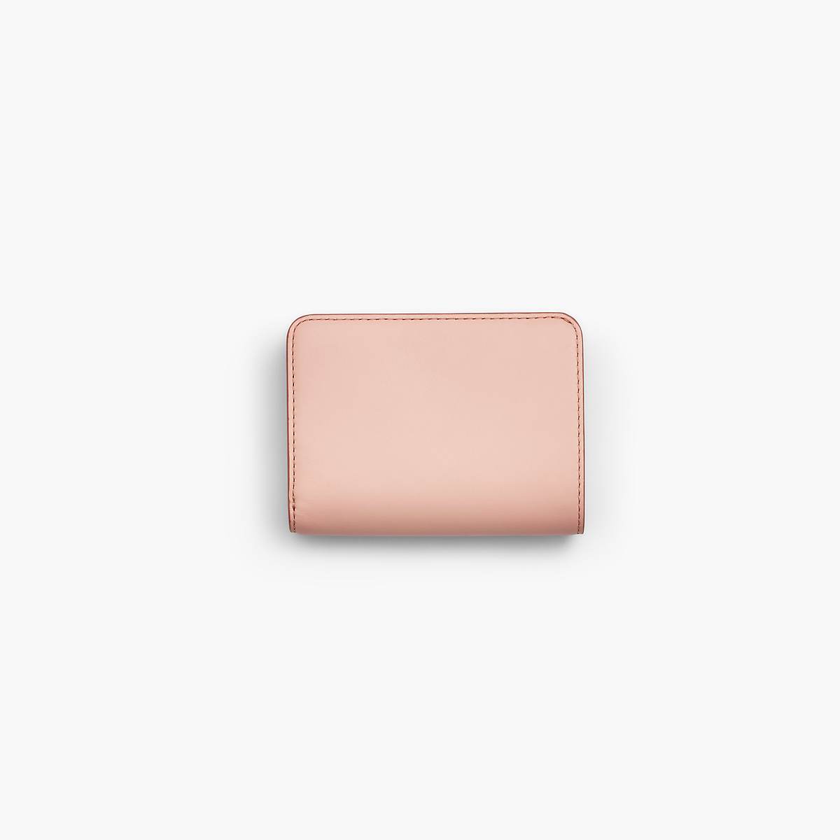 Women Marc Jacobs Leather J Marc Mini Compact Wallets Rose | UK MJ6407-F51