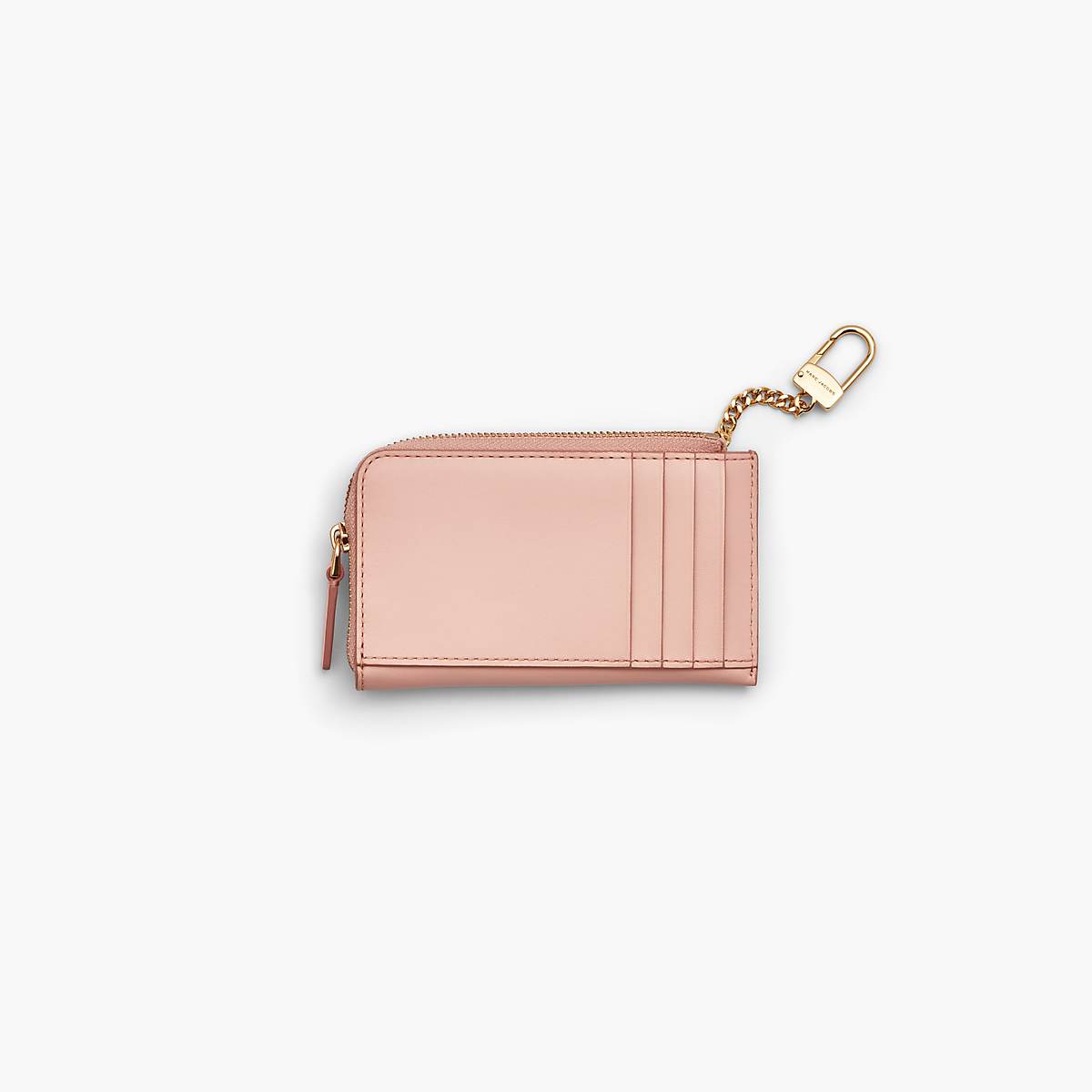 Women Marc Jacobs Leather J Marc Top Zip Multi Wallets Rose | UK MJ2763-O10