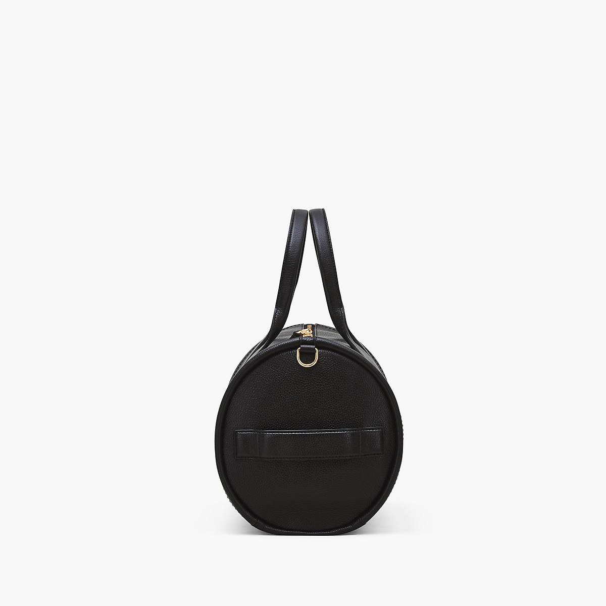 Women Marc Jacobs Leather Large Duffle Shoulder Bags Black | UK MJ6978-S63