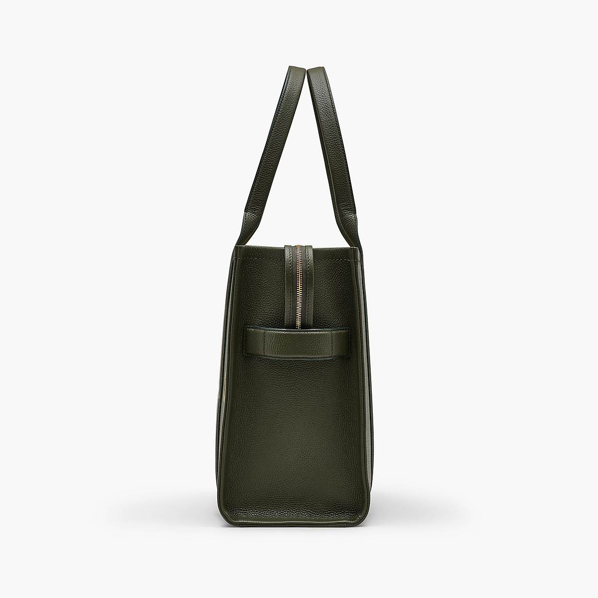 Women Marc Jacobs Leather Large Tote Bags Olive | UK MJ7629-W81