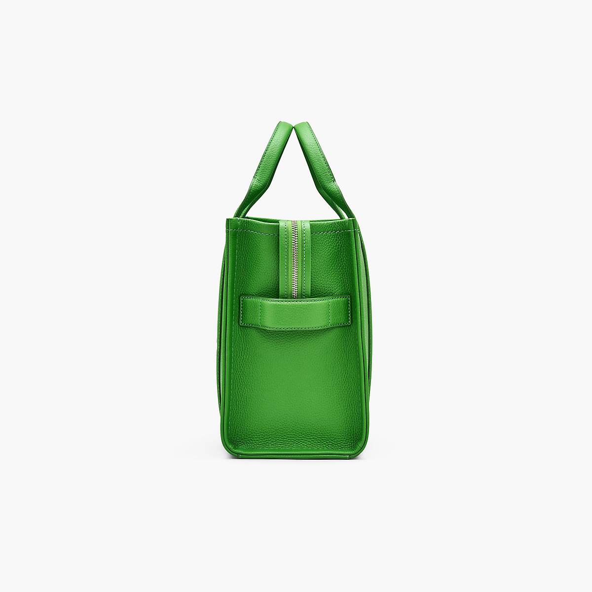 Women Marc Jacobs Leather Medium Tote Bags Green | UK MJ5317-O46