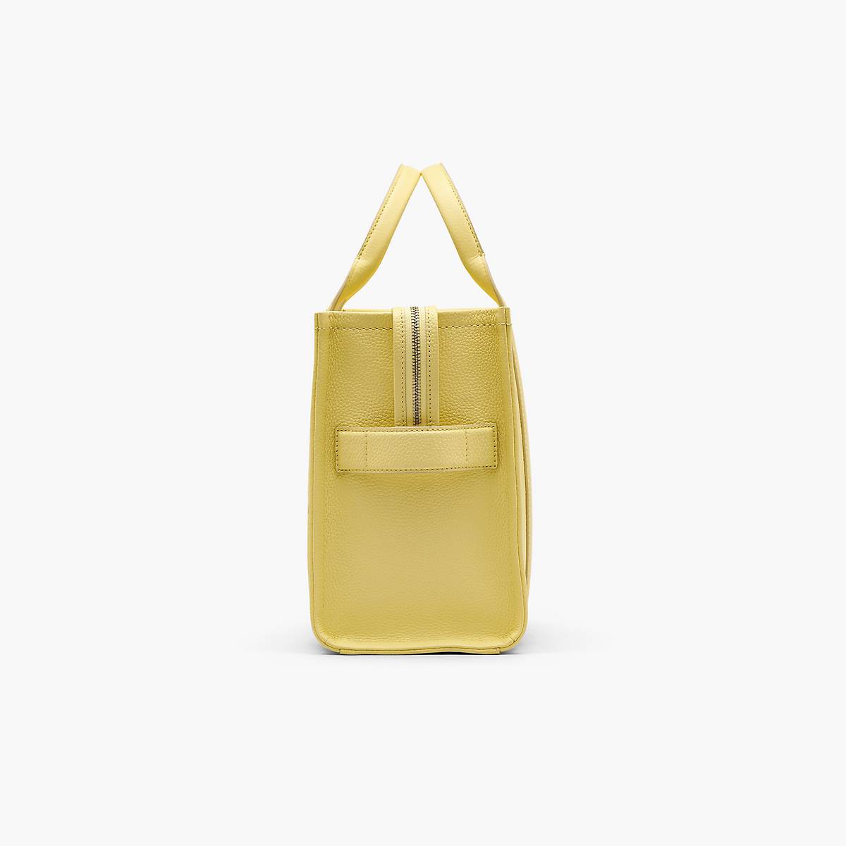 Women Marc Jacobs Leather Medium Tote Bags Yellow | UK MJ7410-A20