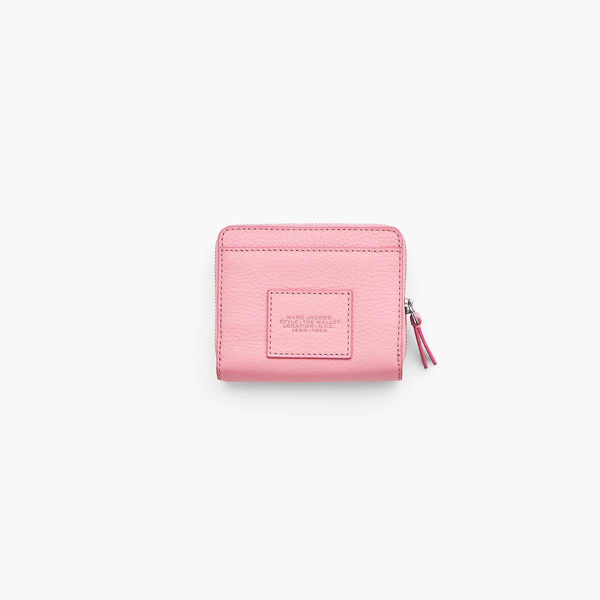 Women Marc Jacobs Leather Mini Compact Wallets Pink | UK MJ2839-U17