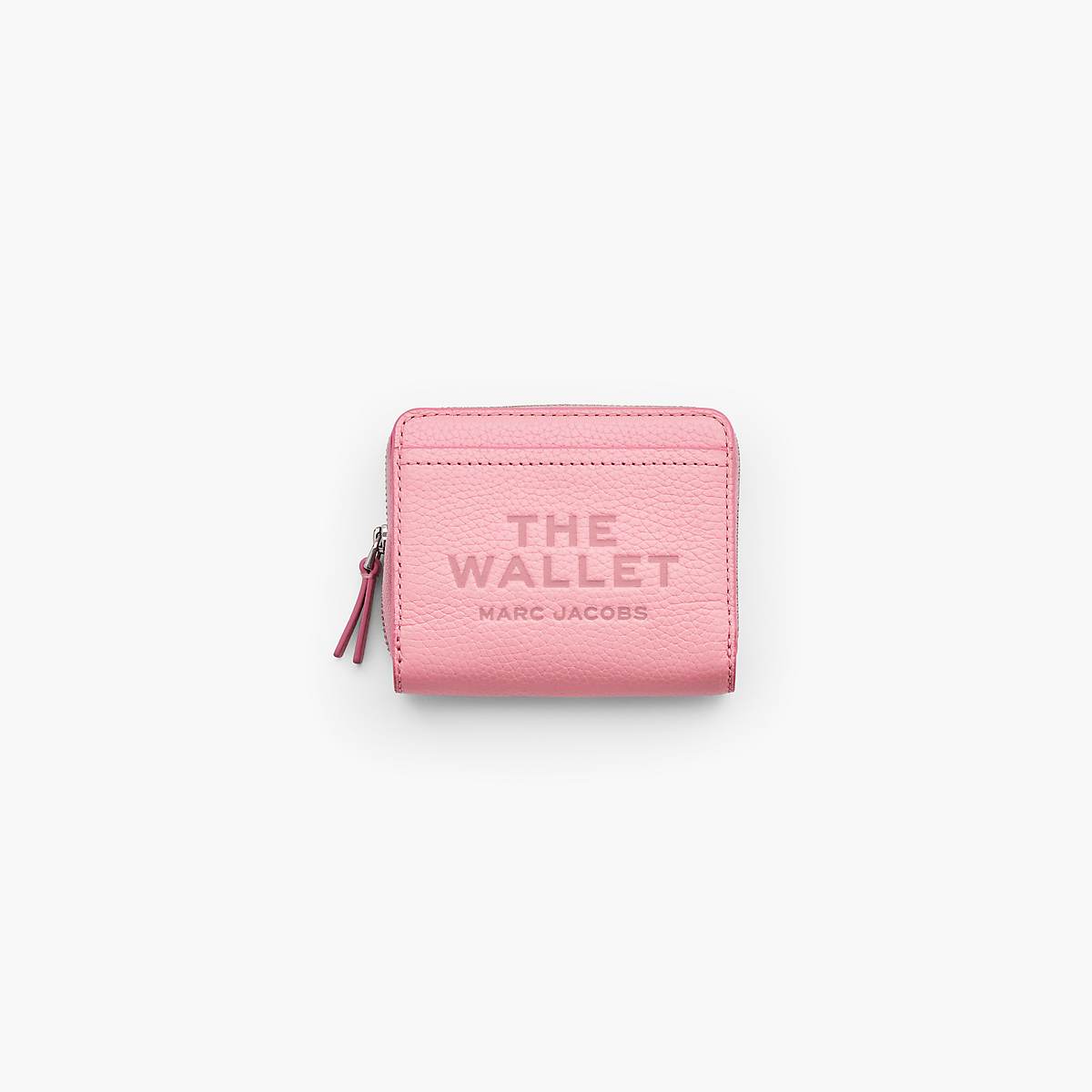 Women Marc Jacobs Leather Mini Compact Wallets Pink | UK MJ2839-U17