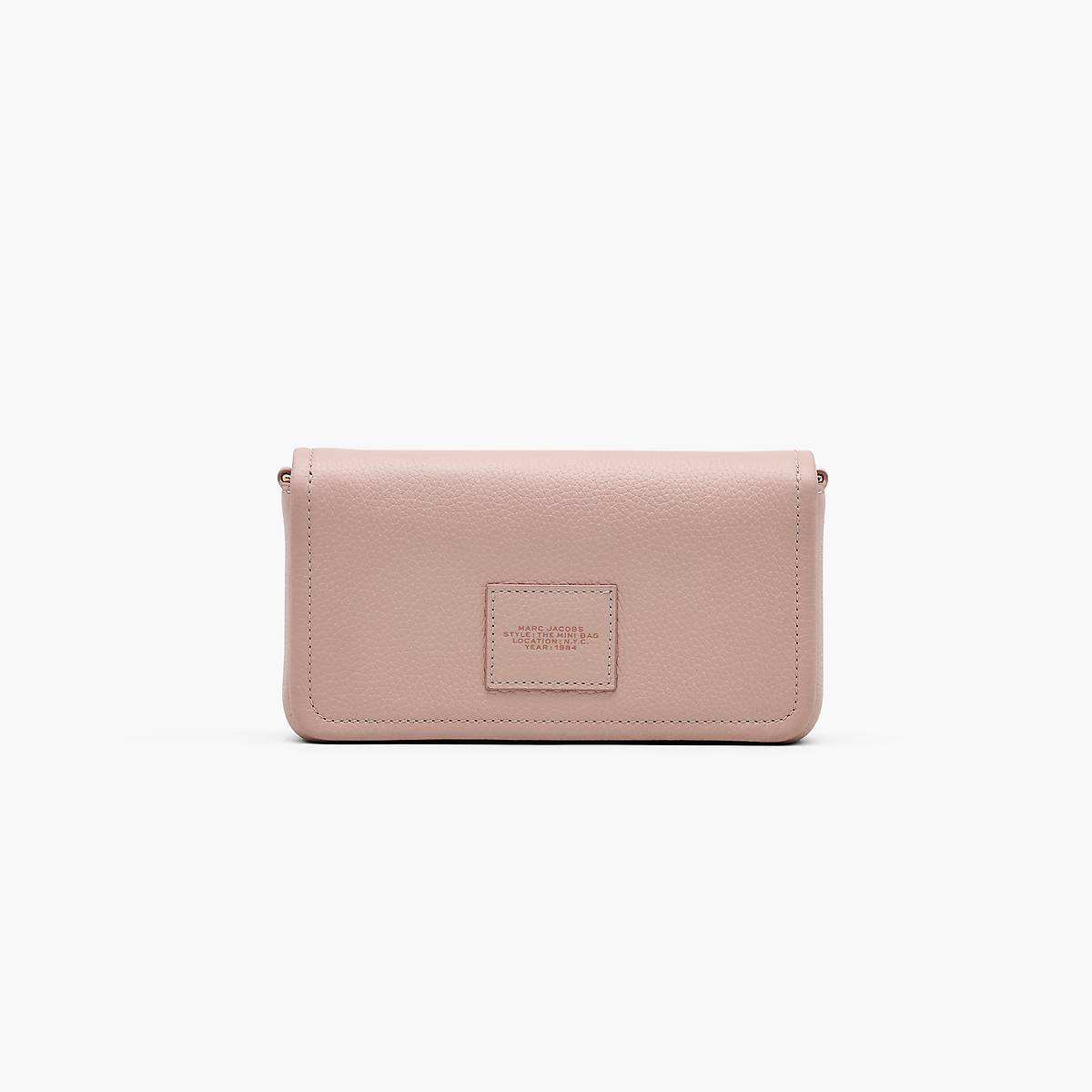 Women Marc Jacobs Leather Mini Crossbody Bags Rose | UK MJ7518-C59