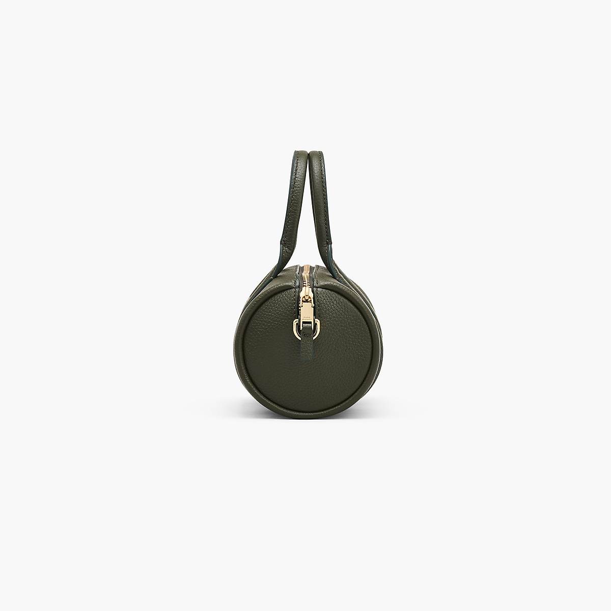 Women Marc Jacobs Leather Mini Duffle Crossbody Bags Olive | UK MJ3947-W02