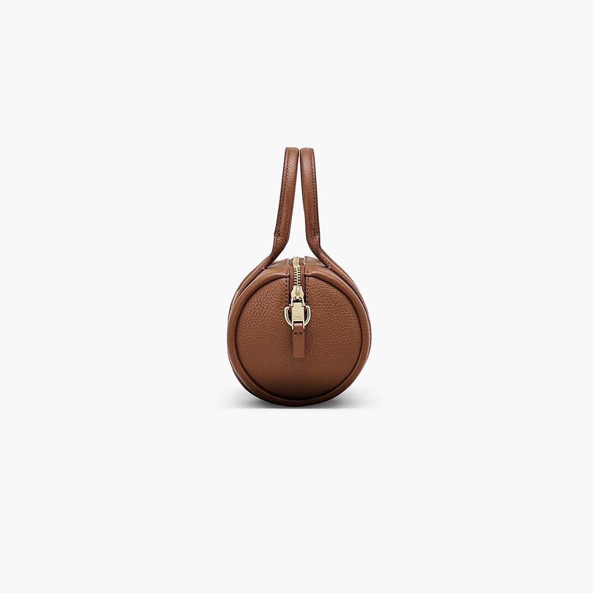 Women Marc Jacobs Leather Mini Duffle Crossbody Bags Brown | UK MJ7491-E23