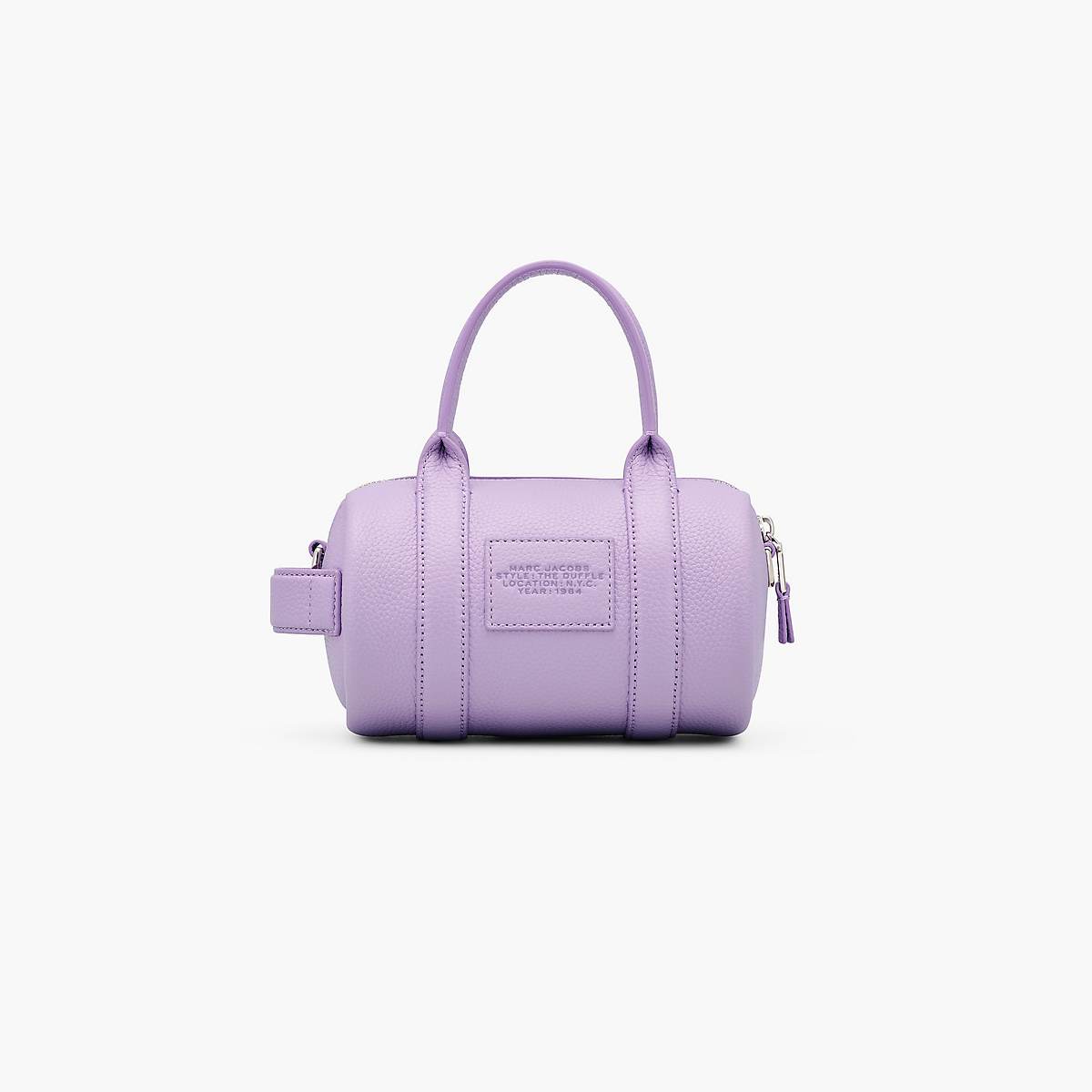 Women Marc Jacobs Leather Mini Duffle Crossbody Bags Purple | UK MJ4031-P93