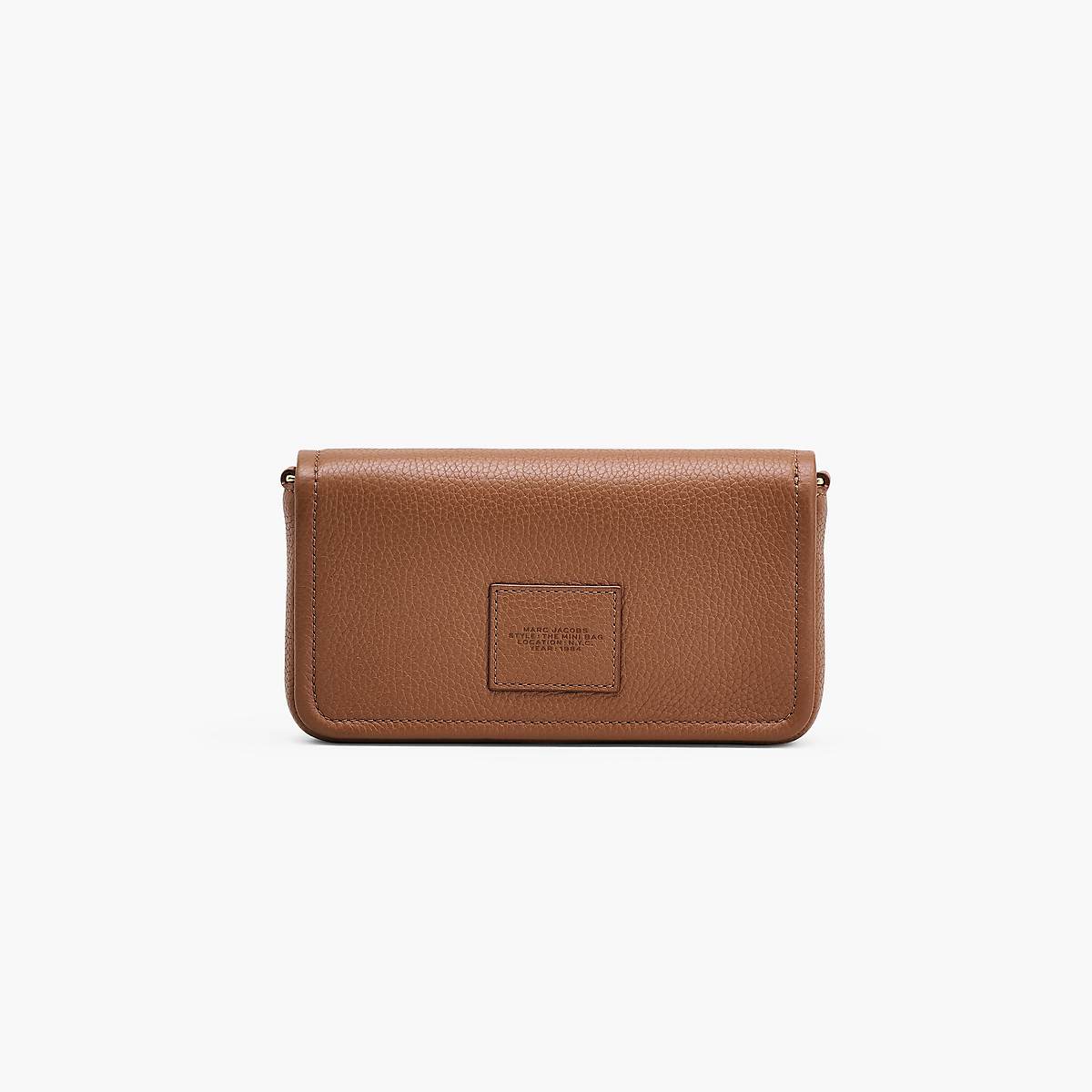 Women Marc Jacobs Leather Mini Wallets Brown | UK MJ4132-E31