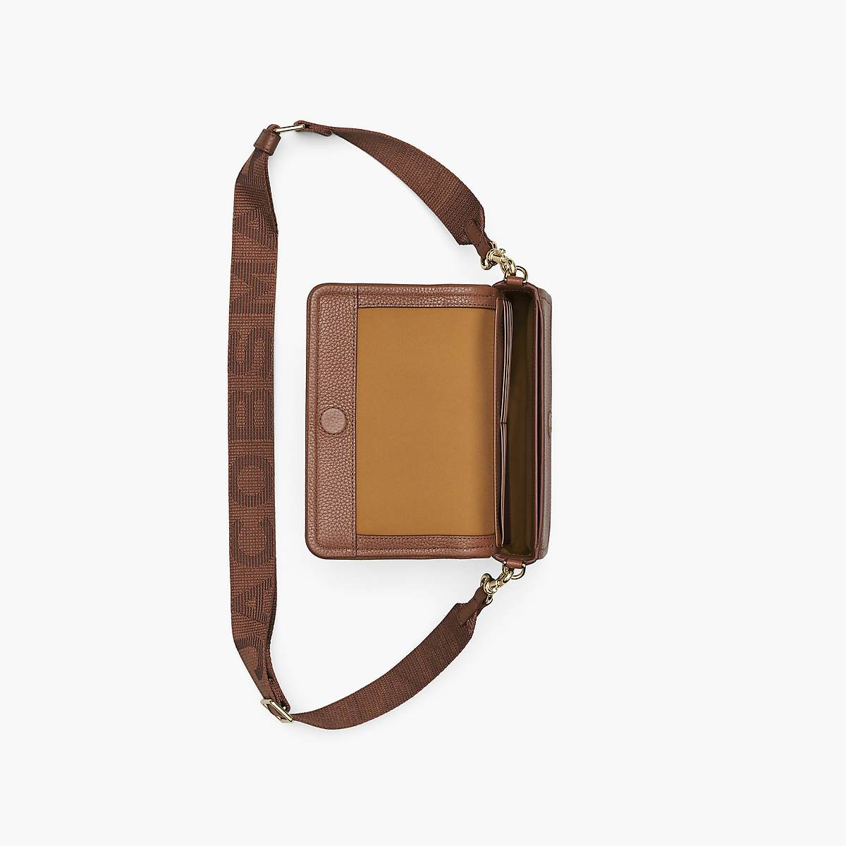 Women Marc Jacobs Leather Mini Wallets Brown | UK MJ4132-E31