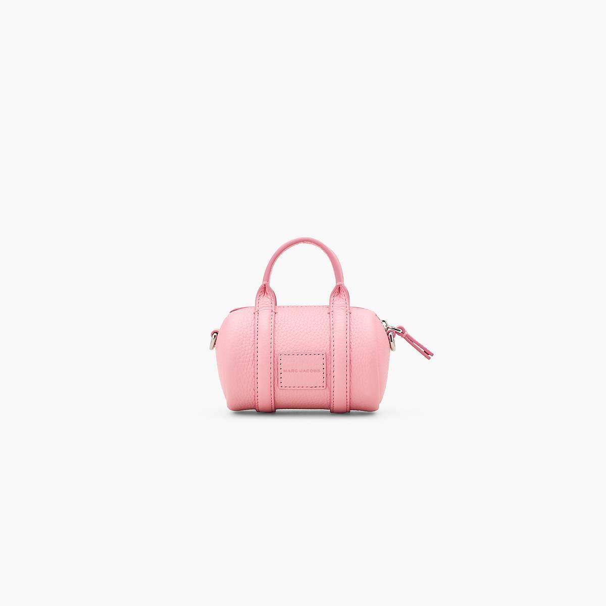 Women Marc Jacobs Leather Nano Duffle Crossbody Bags Pink | UK MJ0952-F86