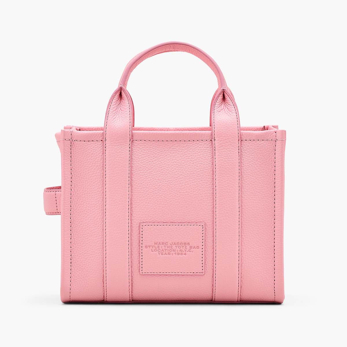 Women Marc Jacobs Leather Small Tote Bags Light Pink | UK MJ2863-Y72