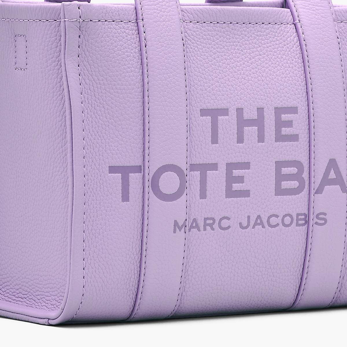 Women Marc Jacobs Leather Small Tote Bags Purple | UK MJ7312-U30