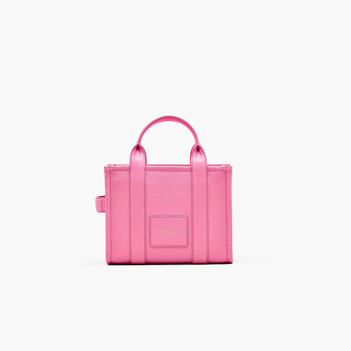 Women Marc Jacobs Leather Small Tote Bags Pink | UK MJ1538-G79