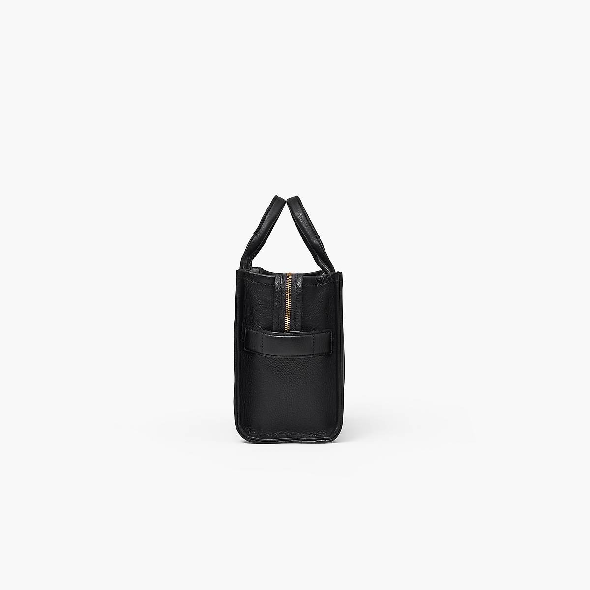 Women Marc Jacobs Leather Small Tote Bags Black | UK MJ5790-V64