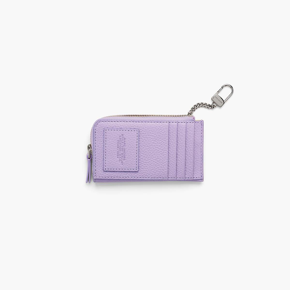 Women Marc Jacobs Leather Top Zip Multi Wallets Purple | UK MJ5041-O26