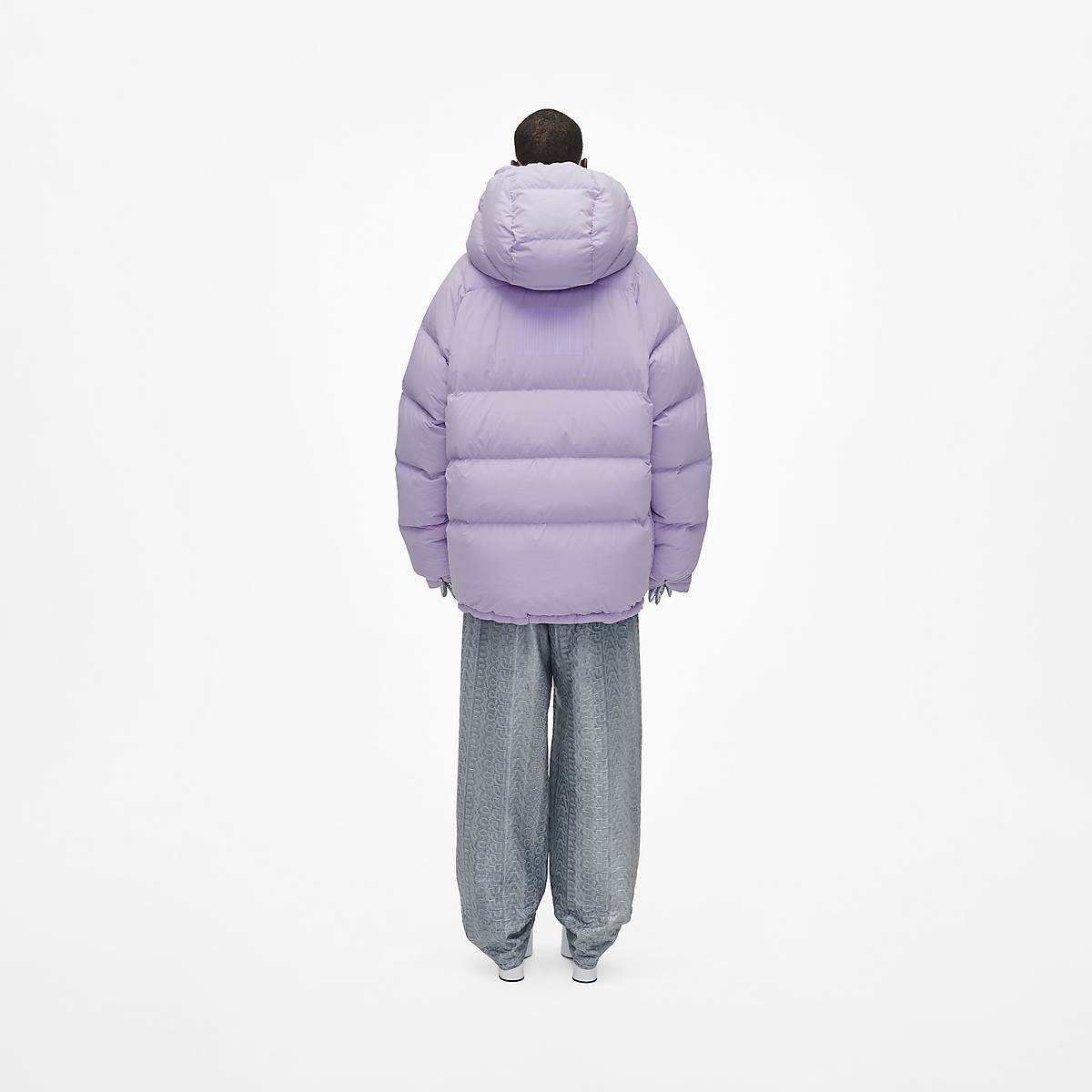 Women Marc Jacobs Long Puffer Jackets Lavender | UK MJ2859-G31