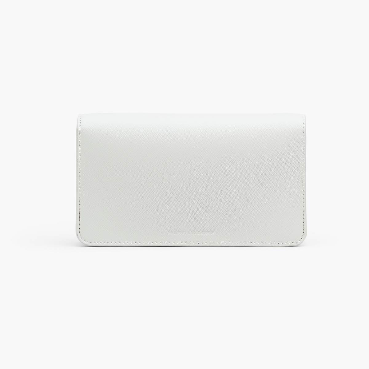 Women Marc Jacobs Longshot Chain DTM Wallets White | UK MJ4036-B71