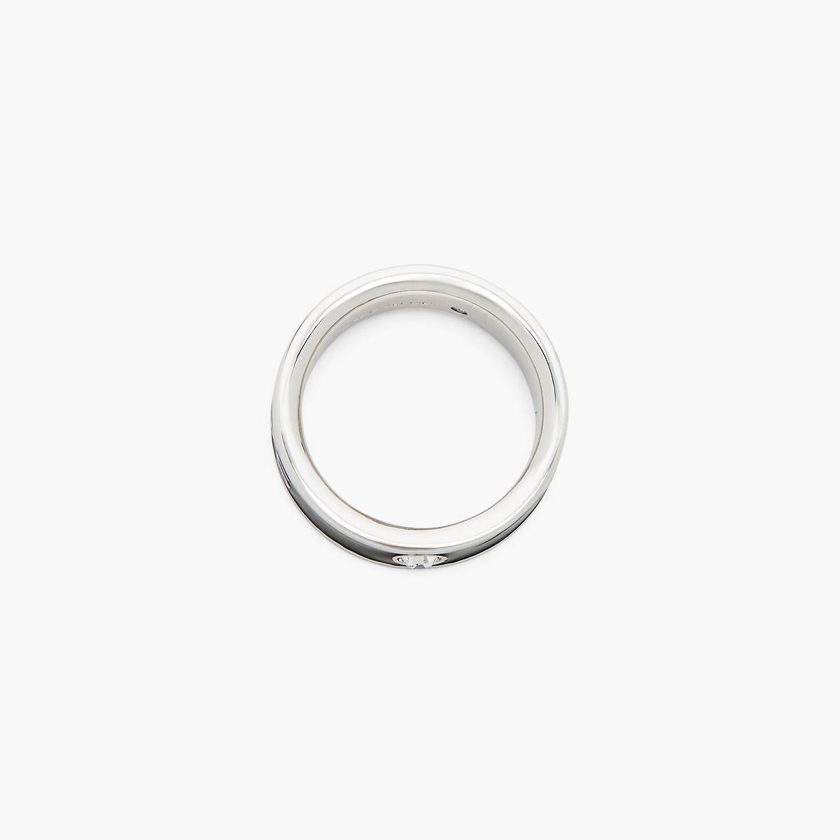 Women Marc Jacobs Marc Jacobs Enamel Rings Silver / Black | UK MJ3451-P27