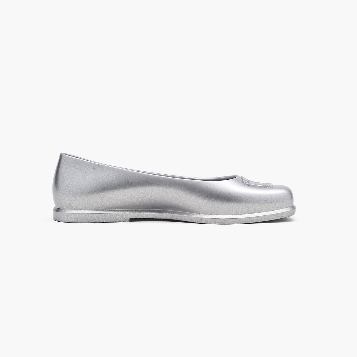 Women Marc Jacobs Melissa X Marc Jacobs Ruby Ballerina Silver | UK MJ4915-R94