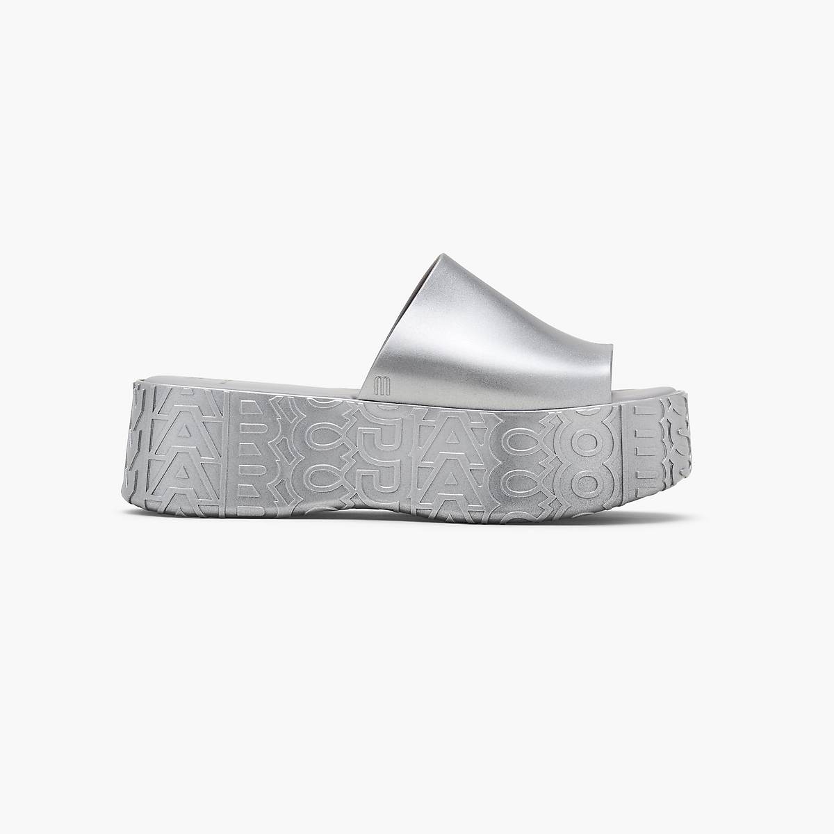 Women Marc Jacobs Melissa x Marc Jacobs Becky Platform Sandals Silver | UK MJ1960-H73