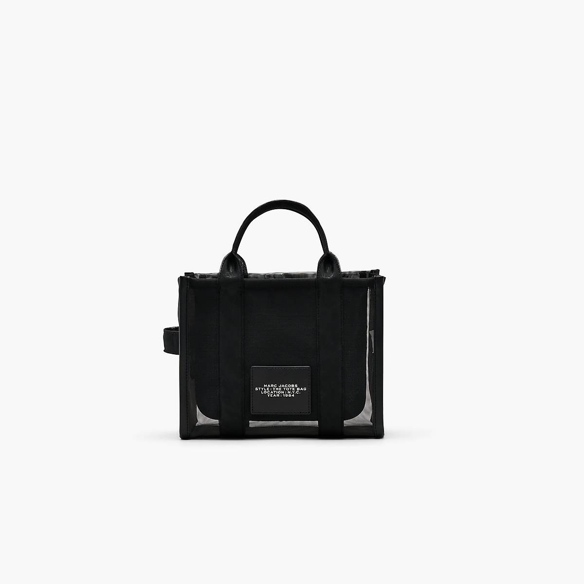 Women Marc Jacobs Mesh Small Tote Bags Black | UK MJ9467-Y95