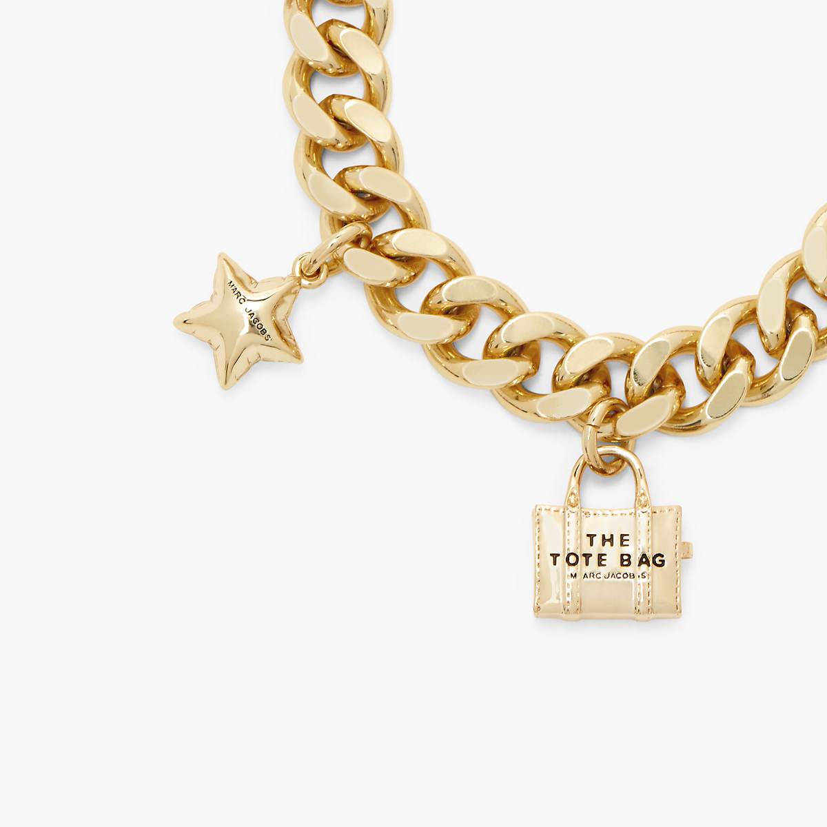 Women Marc Jacobs Mini Icon Charm Bracelets Light Gold | UK MJ9078-Z61