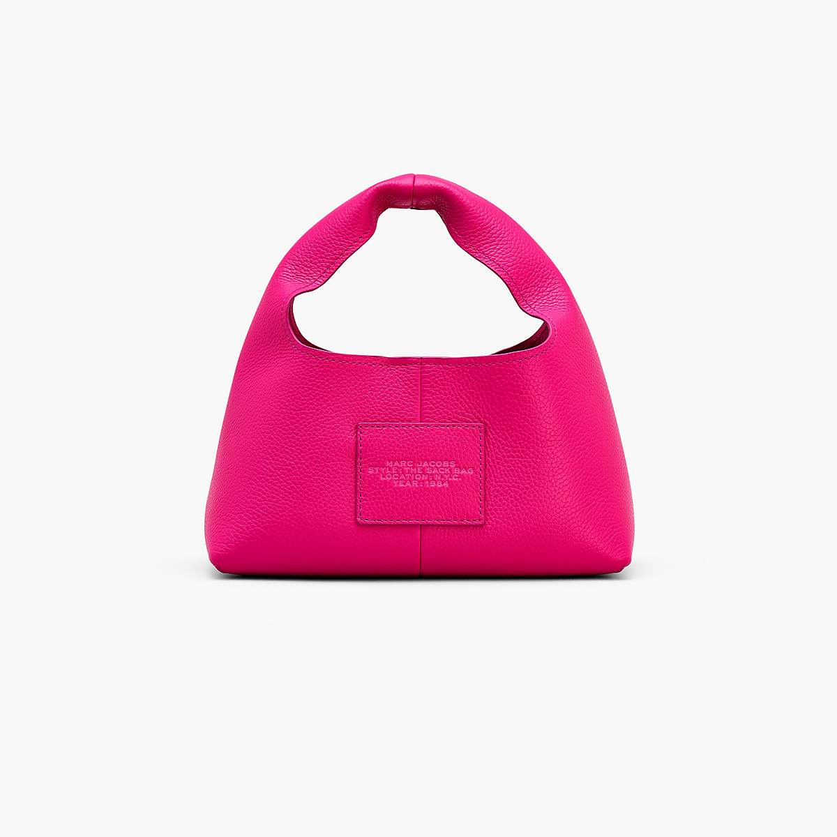 Women Marc Jacobs Mini Sack Shoulder Bags Pink | UK MJ2307-G56