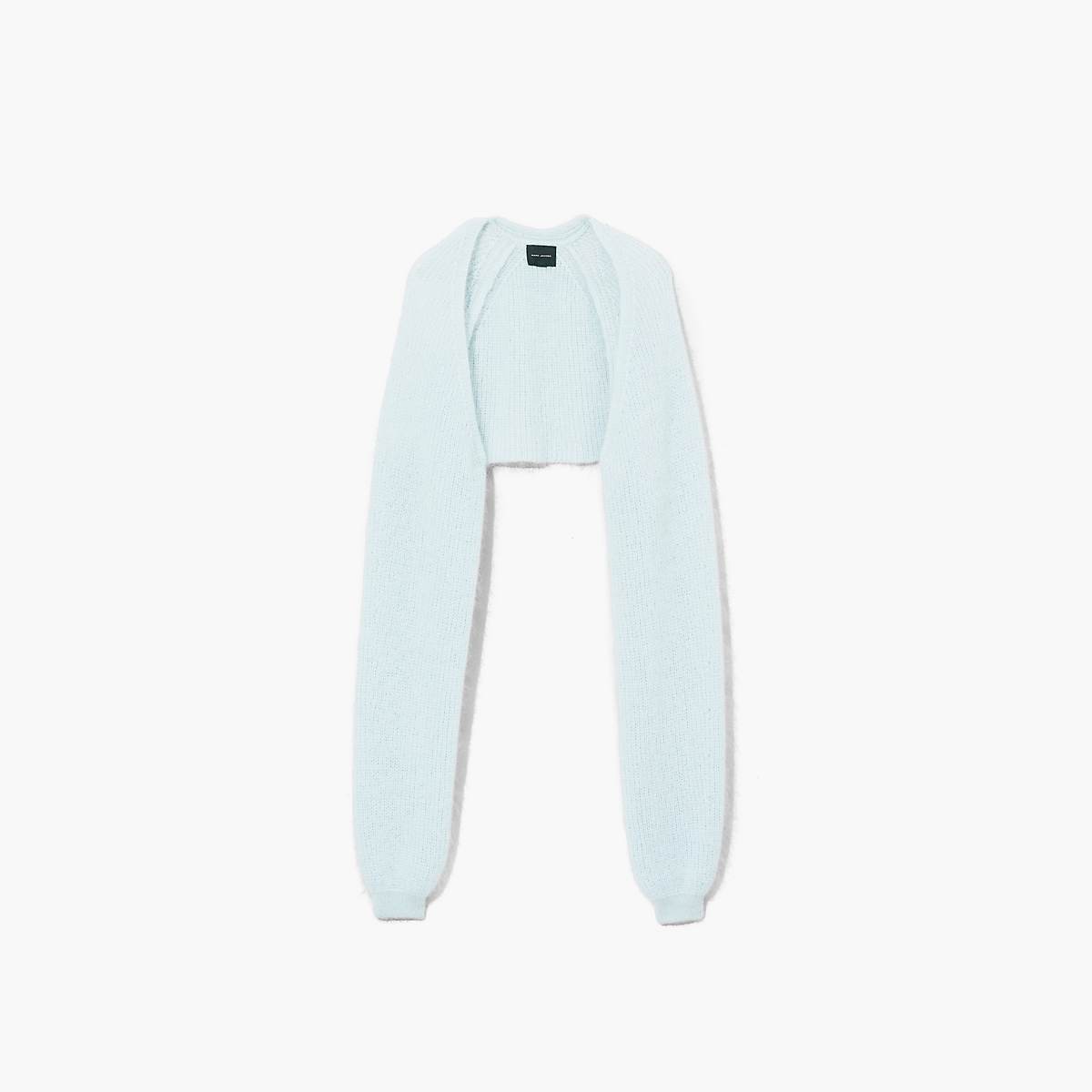 Women Marc Jacobs Mohair Bolero Cardigan Light Blue | UK MJ8127-F07