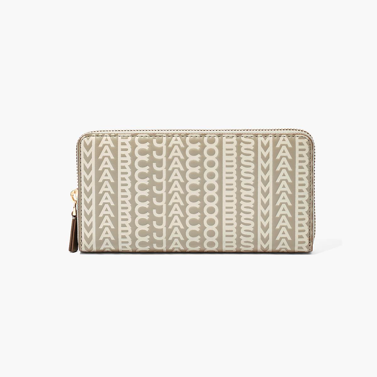 Women Marc Jacobs Monogram Continental Wallets Khaki | UK MJ0761-L97