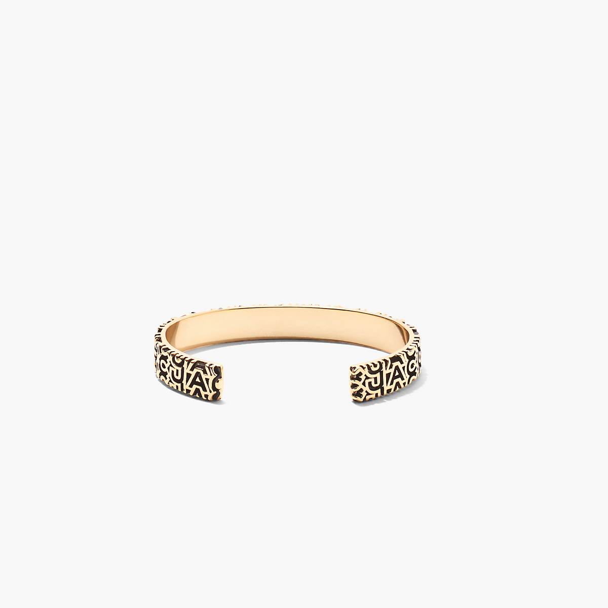 Women Marc Jacobs Monogram Engraved Bracelets Gold | UK MJ9301-A50