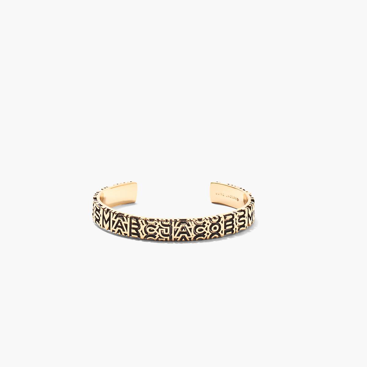 Women Marc Jacobs Monogram Engraved Bracelets Gold | UK MJ9301-A50